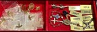Haunted Vintage Funeral Directors Jewelry Pins W  Year Tags Cross Decade Spirit 