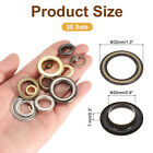 30set 13 16  20mm  Grommets Eyelets With Washers For Shoes  Diy Project  bronze 