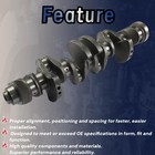 11217580483 Turbo Crankshaft  Bmw 335i 435i 535i 135i X5 X6 740li N55b30a 3 0l