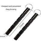 2-pack Portable Self Defense Keychains - Aluminum Kubotan For Personal Safety