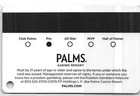 Palms Casino - Las Vegas  Nv - 17th Issue Slot Card  c 2014 - With Sticker