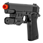 7 75  Spring 1911 Replica Airsoft Pistol Laser Pointer Hand Gun P2003 W  Bbs 