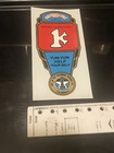 Columbus 1 Cent Penny Vending Machine Waterslide Decal Gum Candy Nut Vendor 288