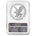 2023-w Proof  1 American Silver Eagle Congratulations Set Ngc Pf70uc Ar Advance