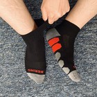 Bering Men s Performance Athletic Ankle Running Socks  6 Pairs  9-12 Black
