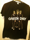 2021 Black Green Day Hella Mega Tour T Shirt Large W dates On Back