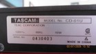 Tascam  Cd-01u Rack Mount Cd Player