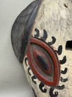 Mid 20th Cent Guatemalan Wood Hand Painted Dog Dance Mask 9 5 