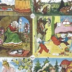 Vintage Eas Germany Die Cut Scraps Paper Diecut Craft 3067 Fairytale Half Sheet 