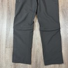 Mens Medium Showers Pass Pants Convertible Zip Off Cycling Bike Black Softshell