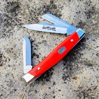 Buck Knives Usa Bourbon Blades 2025 1 Of 100 Made Red 301 Stockman Knife Limited