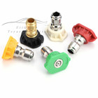 5pcs Pressure Washer Spray Tips Nozzles High Power Kit Quick Connect 1 4  Set