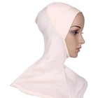 Women Ninja Head Cover Bonnet Hat Underscarf Muslim Hijab Inner Cap Scarf Hat