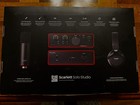 Focusrite Scarlett Solo Studio 4th Gen Audio Interface W Mic   Headphones
