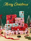  Dog Gift Wrapping Paper Set - 10 Sheets 27    X 20    Puppy Red Wrapping Paper 