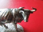 J6518 Antique  Dutch  Silver Cow  Desk Stand Very Nice Detailed  See Description