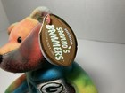 Rare Salvino s Bammers Green Bay Brett Favre  4 Tie-dye Plush Beanie Bear W tag