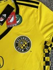 Adidas Women   s  columbus Crew Sc  Mls Soccer Jersey Yellow black Size Xl