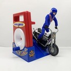 1998 Evel Knievel Stunt Cycle King Of The Stuntmen Action Figure Cib  Free Ship
