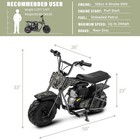 Oryxearth 105cc Mini Dirt Bike Adult 4-stroke Gas Powered Off Road Moto Camo