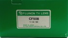 Fujinon Cf50b Machine Vision Lens  50mm Focal Length  1 1 4 Aperture  C-mount