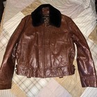80   s Vintage Harley Davidson Origins Leather Jacket By Vera Pelle Made In Italy