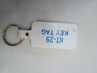 Vintage 1970-80s Era Exxon Oil   Gas Service Station Logo Keychain  Key Tag  
