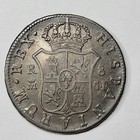 1815 Spanish Silver 8 Reales Madrid Mint Ferdinand Vii Rare Issue Genuine  t353