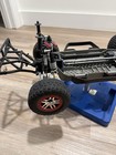 Used Traxxas Slash 4x4 Hcg 1 10 Short Course Truck Roller Slider Chassis 0013