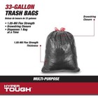 33-gallon Drawstring Multipurpose Clean-up Trash Bags  1 05 Mil  30 Bags