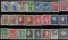 Old Original Collection 48 Different Sweden Stamps Very Rare