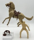 Vintage 1950s Toy Official Roy Rogers   Trigger Marx   Co  Horse Cowboy Western