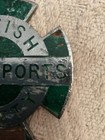 Rare Vintage British Field Sports Society Enamel Classic Car Badge Mascot