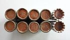 2009 2010 Lincoln Cent U s  Mint Wrapped  P   D 10 Roll Set Lp1 Lp2 Lp3 Lp4 Lp5 