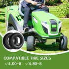 2pcs 4 80 4 00-8 Inner Tube 4 00-8 4 80-8 480 400-8 Wheel Barrow Tillers Tires