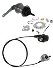 Shimano Nexus 3 Speed Hub Set Coaster Internal Gear Sg-3c41 36h For Rear Wheels