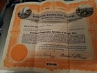 Certificate For One Share Of Capital Stock For Associated Co-operative Services