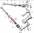 Valvetrain - Cap Kit For Valve Stem Seal - Honda Z50 Ct70 Sl70 Xl70 Atc70 Trx70