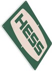 Hess Motor Oil Gas Station Logo Garage Service Retro Wall Decor Metal Tin Sign