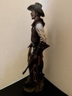 Western Cowboy 16    Resin Standing Figurine - Tall Cowboy Statue For Home Decor