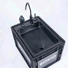 Boxio Wash Portable Camping Sink     Eurobox Washbasin With Lid   Pump Freeship Us