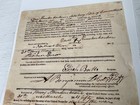 War Of 1812 Connecticut Enlistment Document Serve Durring The War March 1814