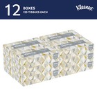 Kleenex Facial Tissue  Bulk  03076   2-ply  Soft   Strong  12 Boxes Of 125