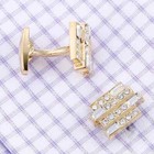 Vintage Men Cufflinks Jewelry Rhinestone Classic Cuff Link 1 Pair Of Shirt Links