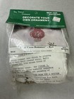 Merri  Mac  Royal Xmas Romance Red Sequin Bead Vintage Christmas Ornament Kit
