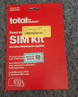 Total Wireless By Verizon Sim Card Kit Kyop Byop Micro Nano Standard 5-pack Lot