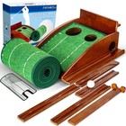 Golf Putting Mat For Indoor  Putting Green Training Equipment With Ball 
