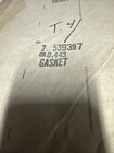 Genuine Gm 539397 Gasket  Nos Oem Very Rare Vintage