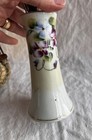 Beautiful Hatpin Collection With Hand Painted Porcelain Holder