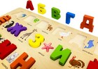 Russian Alphabet Wooden Puzzles For Toddlers  Learn Russian Alphabet Words Fo   